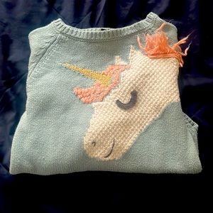 Cynthia Rowley unicorn sweater